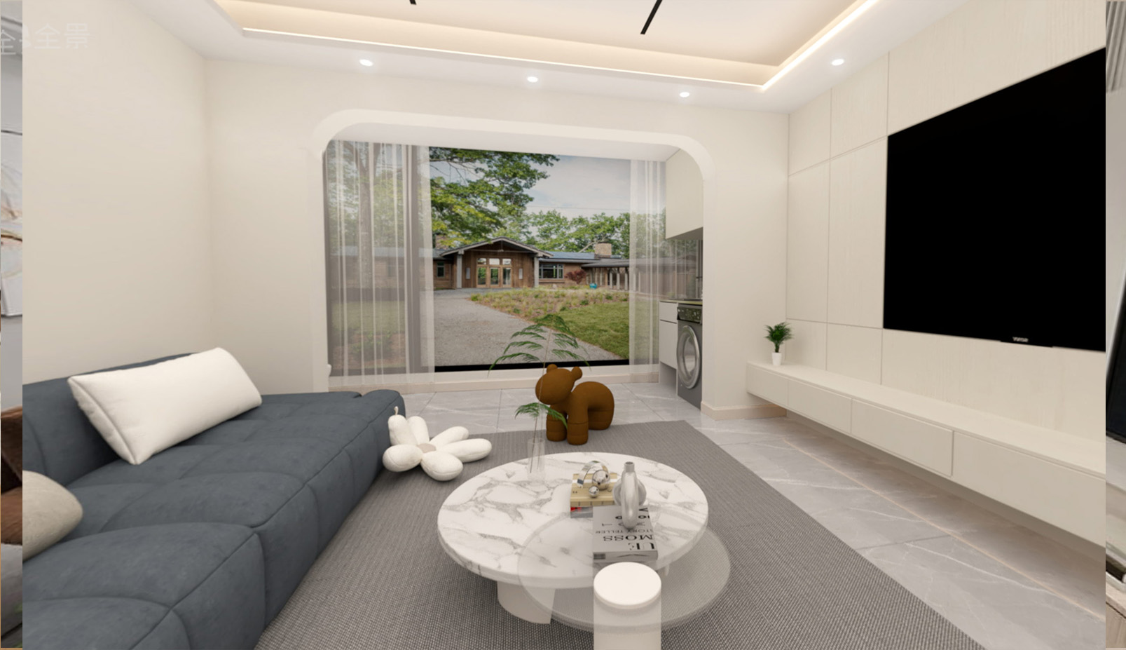 家装设计三室一厅